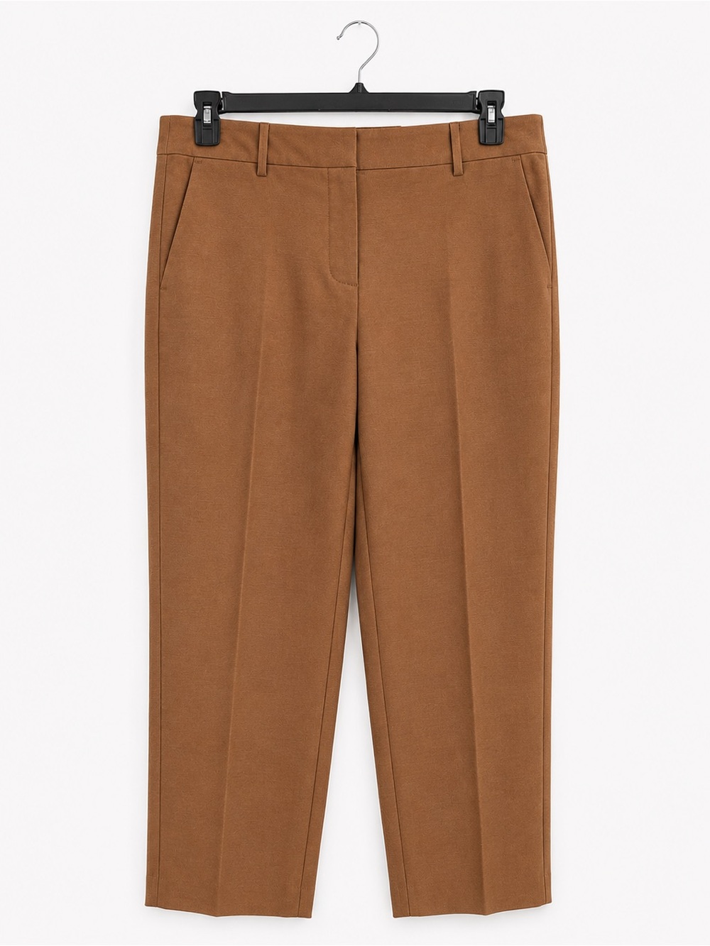 LOFT Riviera Slim Mid Rise Camel Ankle Pants NWT Size 8 Career Stretch